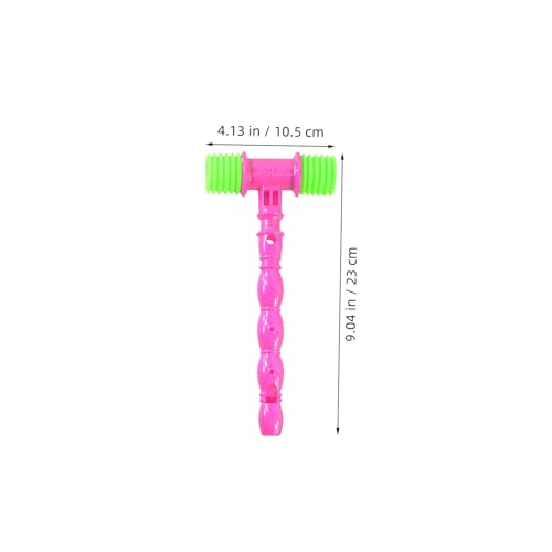 FIXOSHEE 12 Stück Teiliges Kunststoff mit Sound Bunte Klopfspielzeuge für Junge Mädchen für Party und Outdoor spielspaß Zufällige Farbe Zufällige Farbe von FIXOSHEE