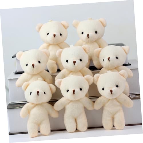 FIXOSHEE 12 Stück Teiliges Mini Bär Anhänger aus Weichem Plüsch Tragbare Kuscheltier Schlüsselanhänger Niedliche Kleine Bären Figuren für DIY Dekoration Puppenhaus und Geschenkideen FIXOSHEE 12 Stück Teiliges Mini Bär Anhänger aus Weichem Plüsch Tragbare Kuscheltier Schlüsselanhänger Niedliche Kleine Bären Figuren für DIY Dekoration Puppenhaus und Geschenkideen von FIXOSHEE