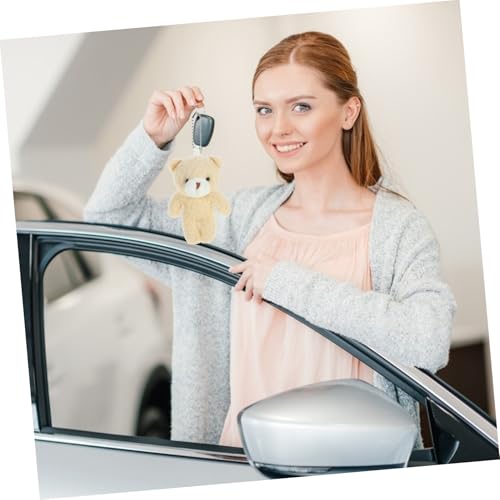 FIXOSHEE 12 Stück Teiliges Mini teddyanhänger Weiche Kleine Bärenpuppen Kompakte Schlüsselanhänger Leichte DIY Dekoration für Rucksack Handtasche Langlebige Stofftier bastelaccessoires von FIXOSHEE