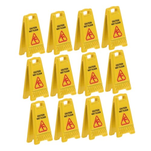 FIXOSHEE 12 Stück Teiliges Miniatur Warnschild für Nassen Boden Realistisches Rutschiges Bodenschild Puppenhaus Dekoration Sicherheitszeichen für Sicherheitsbewusstsein und Rollenspiel FIXOSHEE 12 Stück Teiliges Miniatur Warnschild für Nassen Boden Realistisches Rutschiges Bodenschild Puppenhaus Dekoration Sicherheitszeichen für Sicherheitsbewusstsein und Rollenspiel von FIXOSHEE