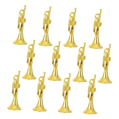 FIXOSHEE 12 Stück Teiliges Musikinstrumenten in Gold als Weihnachtsbaum Anhänger Detailgetreue Deko für Weihnachtskränze DIY Zubehör Miniatur Modelle für Sammler und Puppenhäuser FIXOSHEE 12 Stück Teiliges Musikinstrumenten in Gold als Weihnachtsbaum Anhänger Detailgetreue Deko für Weihnachtskränze DIY Zubehör Miniatur Modelle für Sammler und Puppenhäuser von FIXOSHEE
