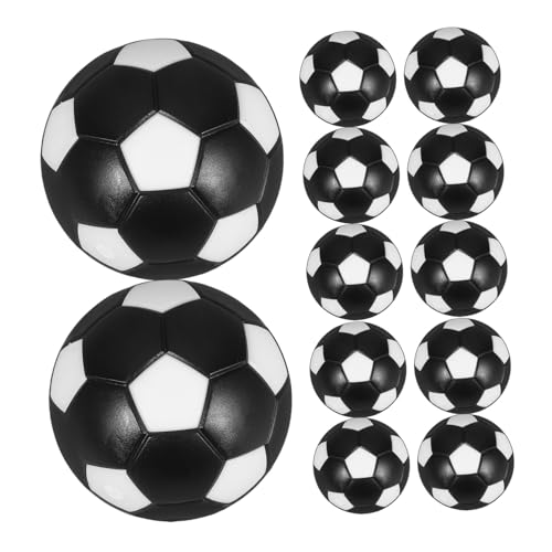 FIXOSHEE 12 Stück Teiliges Tischfußball Ersatzbälle Mini Fußball für Tischkicker Zubehör Langlebige Foosball Ball Replacement für Unterhaltsame Spielrunden und Partyspaß von FIXOSHEE