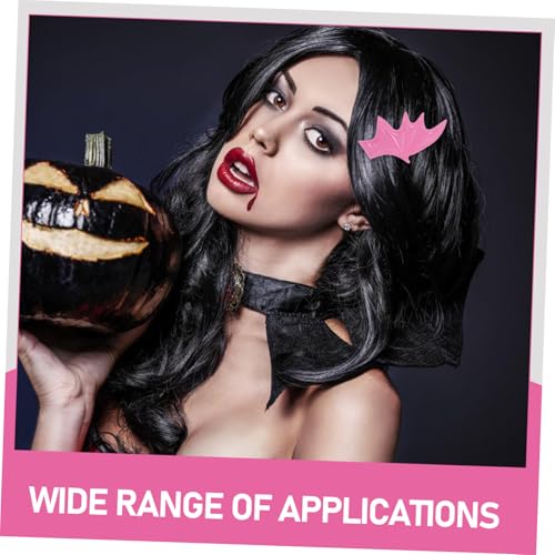 FIXOSHEE 120 Stück Halloween Teufelsflügel Mini Haarclips für Diy Kostüme Dekorationen Vielseitige Bastelaccessoires für Haar Hüte Puppenkleidung Familienfreundliches Halloween Zubehör von FIXOSHEE
