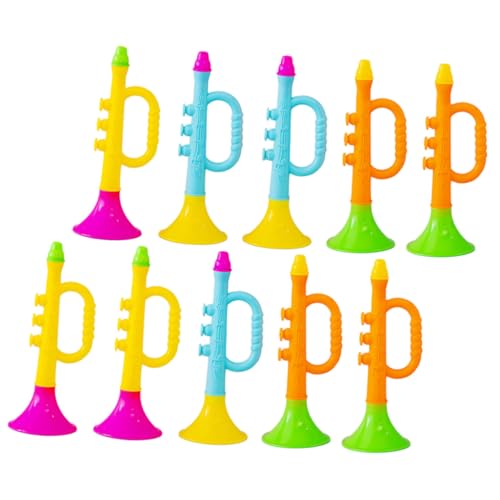 FIXOSHEE 14 Stück Teiliges Kunststoff Horn Bunte Trompete Noisemaker Lautes Fußball Zubehör für Stadion Party und Sportveranstaltungen Sicher und Einfach zu Bedienen FIXOSHEE 14 Stück Teiliges Kunststoff Horn Bunte Trompete Noisemaker Lautes Fußball Zubehör für Stadion Party und Sportveranstaltungen Sicher und Einfach zu Bedienen von FIXOSHEE