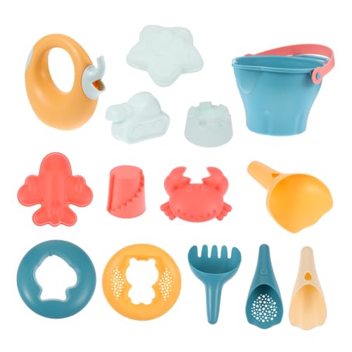 FIXOSHEE 14 Stück Teiliges Strandspielzeug Set mit Eimer Weiche Sandformen Sicherer Bunte Farben Fördert Kreativität und Eltern Junge Mädchen Spielspaß Am Strand und Sandkasten FIXOSHEE 14 Stück Teiliges Strandspielzeug Set mit Eimer Weiche Sandformen Sicherer Bunte Farben Fördert Kreativität und Eltern Junge Mädchen Spielspaß Am Strand und Sandkasten von FIXOSHEE