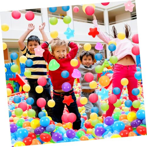 FIXOSHEE 150 Stück Teiliges Bällebad mit Sternen Herz Runden Bällen Dicke Bunte Poolbälle für Indoor Spielhaus Kinderbecken Party und Spielzelt Leicht und Vielseitig Einsetzbar FIXOSHEE 150 Stück Teiliges Bällebad mit Sternen Herz Runden Bällen Dicke Bunte Poolbälle für Indoor Spielhaus Kinderbecken Party und Spielzelt Leicht und Vielseitig Einsetzbar von FIXOSHEE