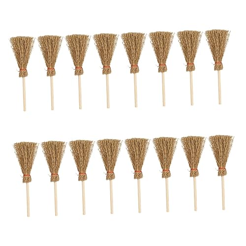 FIXOSHEE 16 Stück Teiliges Mini Besen mit Rotem Band Realistische Puppenhaus Besen für Mikro Landschaft DIY Bastelzubehör für Puppenhäuser und Miniaturdekoration Kreative Handwerksmodelle FIXOSHEE 16 Stück Teiliges Mini Besen mit Rotem Band Realistische Puppenhaus Besen für Mikro Landschaft DIY Bastelzubehör für Puppenhäuser und Miniaturdekoration Kreative Handwerksmodelle von FIXOSHEE