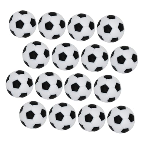 FIXOSHEE 16 Stück Teiliges Mini Tischfußball Ersatzball aus Robustem HIPS Material Leicht zu Reinigen Kompakt und Tragbar für Drinnen und Mobiles zur Verbesserung der Reaktionsfähigkeit von FIXOSHEE