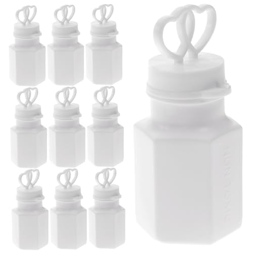 FIXOSHEE 16 Stück Teiliges Seifenblasen Leeren Flaschen DIY Bubble Maker Bunte Bubble Wands für Kindergeburtstag Party Outdoor Mädchen und Jungen von FIXOSHEE