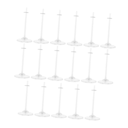 FIXOSHEE 17 Stück Transparentes Puppenständer Leichte Puppenhalter für Figuren und Platzsparend und Stabil für Puppen Modellfiguren Kinderzimmer und Schaufenster FIXOSHEE 17 Stück Transparentes Puppenständer Leichte Puppenhalter für Figuren und Platzsparend und Stabil für Puppen Modellfiguren Kinderzimmer und Schaufenster von FIXOSHEE