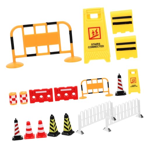 FIXOSHEE 18 Stück Teiliges Verkehrszeichen spielset aus Hochwertigem Leichte Miniatur straßensperren und Verkehrsschilder Pädagogisches Lernspielzeug für Verkehrserziehung und Rollenspiele FIXOSHEE 18 Stück Teiliges Verkehrszeichen spielset aus Hochwertigem Leichte Miniatur straßensperren und Verkehrsschilder Pädagogisches Lernspielzeug für Verkehrserziehung und Rollenspiele von FIXOSHEE