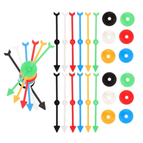 FIXOSHEE 18 Stück Teiliges Zubehör aus Langlebigem Kunststoff Bunte Spielspitzen für Brettspiele und DIY Lernspiele Lang für Gesellschaftsspiele und Ab Jahren FIXOSHEE 18 Stück Teiliges Zubehör aus Langlebigem Kunststoff Bunte Spielspitzen für Brettspiele und DIY Lernspiele Lang für Gesellschaftsspiele und Ab Jahren von FIXOSHEE