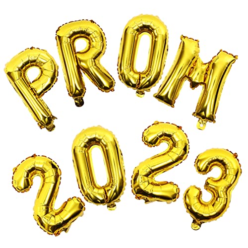 FIXOSHEE 2 Sätze Goldene Graduation Party Dekorationsballons Senior Year Classroom Deko Leichte Einfach Aufhängbare Folienballons für Abschlussfeier und Fotohintergrund von FIXOSHEE