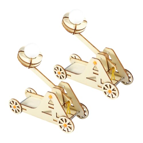 FIXOSHEE 2 Sätze Holz Trebuchet Bausatz DIY Wurfmaschine Modell Kit für Erwachsene Stem Lernspielzeug Physik Experiment Tragbares Dekoratives Technik Wissenschaftsprojekt FIXOSHEE 2 Sätze Holz Trebuchet Bausatz DIY Wurfmaschine Modell Kit für Erwachsene Stem Lernspielzeug Physik Experiment Tragbares Dekoratives Technik Wissenschaftsprojekt von FIXOSHEE