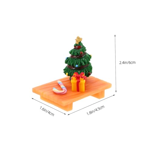 FIXOSHEE 2 Sätze Miniatur Weihnachtsdeko Puppenhaus Weihnachtsbaum Modell Geschenkbox Zuckerstange Miniatur Stuhl DIY Festliche Mikro Landschaft Zubehör FIXOSHEE 2 Sätze Miniatur Weihnachtsdeko Puppenhaus Weihnachtsbaum Modell Geschenkbox Zuckerstange Miniatur Stuhl DIY Festliche Mikro Landschaft Zubehör von FIXOSHEE