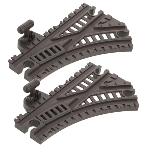 FIXOSHEE 2 Stück Flexible Kunststoff Eisenbahn gleis Elastischer Verformung Kompatibel mit Plarail und Train Herausfordernde Kurven und Spannende Steigungen für Kreatives Spiel FIXOSHEE 2 Stück Flexible Kunststoff Eisenbahn gleis Elastischer Verformung Kompatibel mit Plarail und Train Herausfordernde Kurven und Spannende Steigungen für Kreatives Spiel von FIXOSHEE