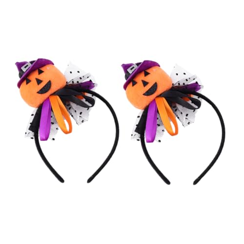 FIXOSHEE 2 Stück Halloween Haarreif Kürbis und Spinnennetz Design aus Stabilem und Dekorative Kopfbedeckung für Erwachsene und Langlebig und Sicher für Halloween und Mottopartys FIXOSHEE 2 Stück Halloween Haarreif Kürbis und Spinnennetz Design aus Stabilem und Dekorative Kopfbedeckung für Erwachsene und Langlebig und Sicher für Halloween und Mottopartys von FIXOSHEE