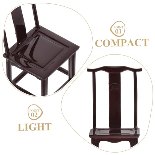 FIXOSHEE 2 Stück Maßstab Vintage Abs Mini Chair für Puppenhaus Möbel Wohnraum Dekoration Puppenhaus Layout Zubehör Sandtisch Modell FIXOSHEE 2 Stück Maßstab Vintage Abs Mini Chair für Puppenhaus Möbel Wohnraum Dekoration Puppenhaus Layout Zubehör Sandtisch Modell von FIXOSHEE