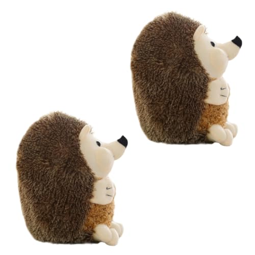 FIXOSHEE 2 Stück Plüsch Igel Kuscheltier Weiches Sicheres Stofftier als und Wohnaccessoire für Dekoration von FIXOSHEE