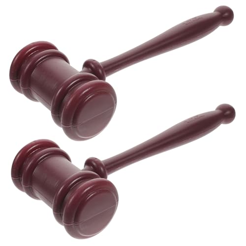 FIXOSHEE 2 Stück Richterhammer aus Kunststoff Leichtes Rollenspiel Gerichtshammer Vielseitig Nutzbar für Kostüme Theater und Gerichtsszenen als Geschenk für Jungen und Mädchen FIXOSHEE 2 Stück Richterhammer aus Kunststoff Leichtes Rollenspiel Gerichtshammer Vielseitig Nutzbar für Kostüme Theater und Gerichtsszenen als Geschenk für Jungen und Mädchen von FIXOSHEE