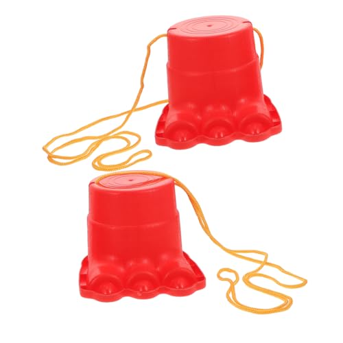 FIXOSHEE 2 Stück Stelzen aus Robustem Abs Sicher und Wiederverwendbar Balancieren und Springen Lernen Leicht und Tragbar für Draußen für Koordination und Sensoriktraining bei Jungen und FIXOSHEE 2 Stück Stelzen aus Robustem Abs Sicher und Wiederverwendbar Balancieren und Springen Lernen Leicht und Tragbar für Draußen für Koordination und Sensoriktraining bei Jungen und von FIXOSHEE