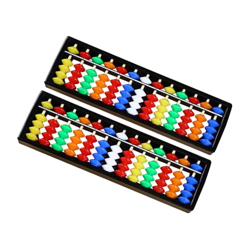FIXOSHEE 2 Stück Stufiger Farbiger Kompakter Langlebiger Abs rechenrahmen für Schüler Pädagogisches Mathematikspielzeug zum Arithmetiklernen für Kindergarten und Schule FIXOSHEE 2 Stück Stufiger Farbiger Kompakter Langlebiger Abs rechenrahmen für Schüler Pädagogisches Mathematikspielzeug zum Arithmetiklernen für Kindergarten und Schule von FIXOSHEE
