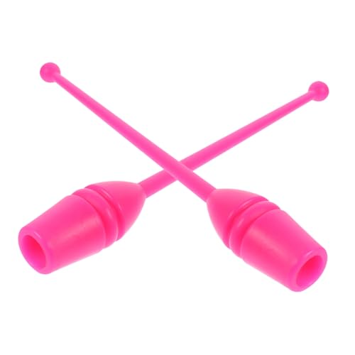 FIXOSHEE 2 Stück Teiliges Calisthenics Sticks Kunststoff Gymnastikstäbe für Erwachsene Rhythmische Sportübungen Trainingsgerät Leicht und Sicher für Tanz und Fitness FIXOSHEE 2 Stück Teiliges Calisthenics Sticks Kunststoff Gymnastikstäbe für Erwachsene Rhythmische Sportübungen Trainingsgerät Leicht und Sicher für Tanz und Fitness von FIXOSHEE