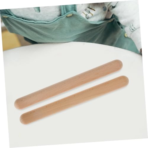 FIXOSHEE 2 Stück Teiliges Holzschlägel für Klassische Percussion Instrumente aus Langlebigem Holz Sicher Polierte Rhythmussticks für Vorschule und Grundschule Geeignet für Bongo und Cajon FIXOSHEE 2 Stück Teiliges Holzschlägel für Klassische Percussion Instrumente aus Langlebigem Holz Sicher Polierte Rhythmussticks für Vorschule und Grundschule Geeignet für Bongo und Cajon von FIXOSHEE