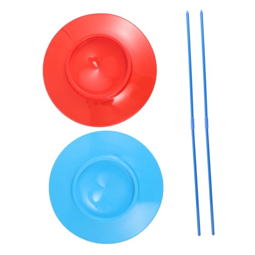 FIXOSHEE 2 Stück Teiliges Jonglier mit Stöcken Stabile Jonglierteller für Erwachsene Zirkus Performance Requisiten Langlebiges Material Auffälliges Design für Beeindruckende FIXOSHEE 2 Stück Teiliges Jonglier mit Stöcken Stabile Jonglierteller für Erwachsene Zirkus Performance Requisiten Langlebiges Material Auffälliges Design für Beeindruckende von FIXOSHEE