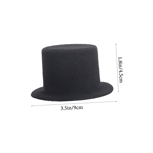 FIXOSHEE 2 Stück Teiliges Mini Hut DIY Basteldekorationen für Filzbezogene Mini für Puppen Haustiere und Handwerksprojekte Leichte Kompakte Party Accessoires von FIXOSHEE