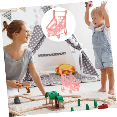 FIXOSHEE 2 Stück Teiliges PVC Mini Einkaufswagen Realistische Simulation Farblich Sortiert für Kleinkinder Rollenspiel Aufbewahrungsregal für Puppen und Kleinteile Fördert Zufällige Farbe FIXOSHEE 2 Stück Teiliges PVC Mini Einkaufswagen Realistische Simulation Farblich Sortiert für Kleinkinder Rollenspiel Aufbewahrungsregal für Puppen und Kleinteile Fördert Zufällige Farbe von FIXOSHEE