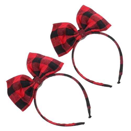 FIXOSHEE 2 Stück Teiliges Rotem Karriertem Stoff bowknot Weiche Haarschleifen für Mädchen Party haaraccessoires Geeignet für Halloween Karneval und Festliche Anlässe FIXOSHEE 2 Stück Teiliges Rotem Karriertem Stoff bowknot Weiche Haarschleifen für Mädchen Party haaraccessoires Geeignet für Halloween Karneval und Festliche Anlässe von FIXOSHEE