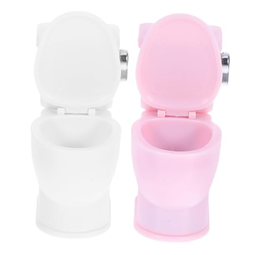 FIXOSHEE 2 Stück Teiliges Toiletten Set Puppenhaus Kunststoff Wc Toiletten Modell in Rosa Weiß Realistische Badezimmermöbel Zubehör für Vielseitige Puppenhaus Deko und Kreatives Rollenspiel FIXOSHEE 2 Stück Teiliges Toiletten Set Puppenhaus Kunststoff Wc Toiletten Modell in Rosa Weiß Realistische Badezimmermöbel Zubehör für Vielseitige Puppenhaus Deko und Kreatives Rollenspiel von FIXOSHEE