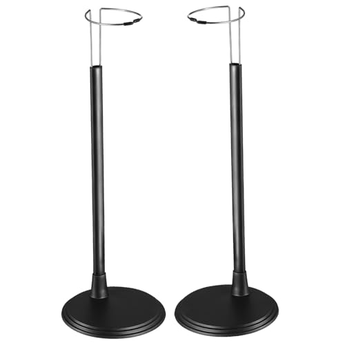 FIXOSHEE 2 Stück Verstellbare Puppenständer Schwarz Doll Bracket Organizer Höhenverstellbar für Actionfiguren Display und Stauraum Zuhause und Geschäft FIXOSHEE 2 Stück Verstellbare Puppenständer Schwarz Doll Bracket Organizer Höhenverstellbar für Actionfiguren Display und Stauraum Zuhause und Geschäft von FIXOSHEE