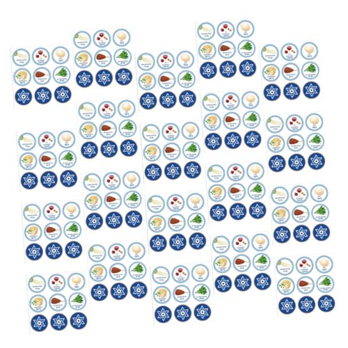 FIXOSHEE 20 Blatt Passover Aufkleber Rund Selbstklebend Elegante Etiketten mit Stickern für Jüdische Feiertage Bags Versiegeln Ritual Lebensmittel Motive für Seder Party Dekoration FIXOSHEE 20 Blatt Passover Aufkleber Rund Selbstklebend Elegante Etiketten mit Stickern für Jüdische Feiertage Bags Versiegeln Ritual Lebensmittel Motive für Seder Party Dekoration von FIXOSHEE