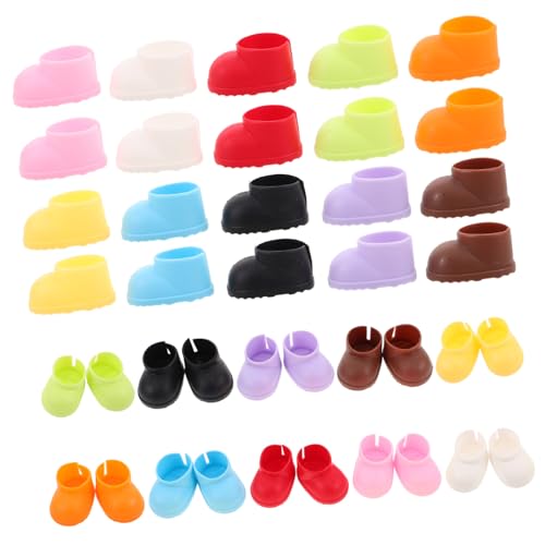 FIXOSHEE 20 Paare Mini Schuhe Puppenstiefel Weiche Miniatur Boots für Figuren Komfortable Leichte Kunststoff Schuhe Kleidung Zubehör zum Anziehen FIXOSHEE 20 Paare Mini Schuhe Puppenstiefel Weiche Miniatur Boots für Figuren Komfortable Leichte Kunststoff Schuhe Kleidung Zubehör zum Anziehen von FIXOSHEE