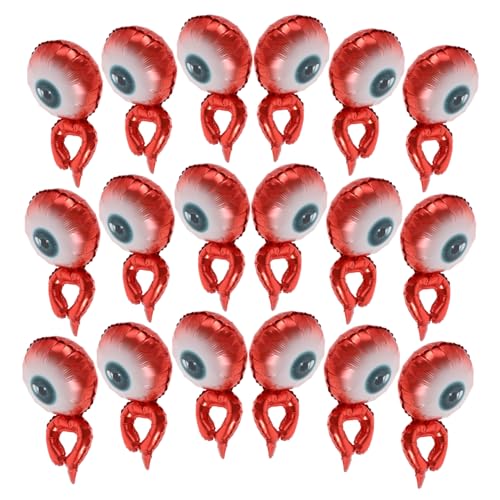 FIXOSHEE 20 Stück Halloween Handgelenk Folienballons Aufblasbare Augenballon Armbänder Vielseitige Party Deko für Halloween Geburtstage Festtage Interaktive und Auffällige Feierdekoration FIXOSHEE 20 Stück Halloween Handgelenk Folienballons Aufblasbare Augenballon Armbänder Vielseitige Party Deko für Halloween Geburtstage Festtage Interaktive und Auffällige Feierdekoration von FIXOSHEE