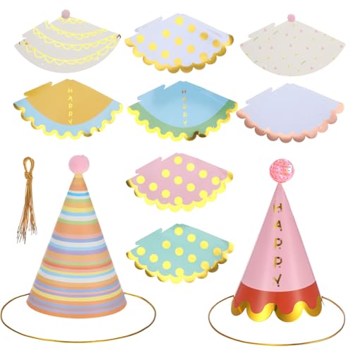 FIXOSHEE 20 Stück Teiliges Bunte Papier partyhüte für Erwachsene Leichte Geburtstagskegel zum Mitgeben Vielseitige Dekoration für Festlichkeiten und Klassenzimmer FIXOSHEE 20 Stück Teiliges Bunte Papier partyhüte für Erwachsene Leichte Geburtstagskegel zum Mitgeben Vielseitige Dekoration für Festlichkeiten und Klassenzimmer von FIXOSHEE