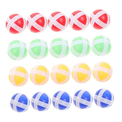 FIXOSHEE 20 Stück Teiliges Kleine Klebepfeile Wurfspiel Bälle aus Nylon in Rot Gelb Blau Grün Bunte Spielzubehör für Dartscheibe Fördert Hand Augen koordination bei Geburtstags FIXOSHEE 20 Stück Teiliges Kleine Klebepfeile Wurfspiel Bälle aus Nylon in Rot Gelb Blau Grün Bunte Spielzubehör für Dartscheibe Fördert Hand Augen koordination bei Geburtstags von FIXOSHEE