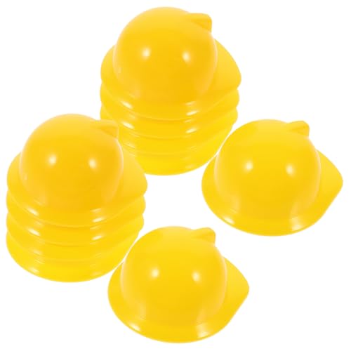 FIXOSHEE 20 Stück Teiliges Mini Bauarbeiterhelm Gelb Realistische Kleine Schutzhelme für Puppen Haustiere und Partydeko Vielseitig als Baumeisterhut DIY Zubehör Sicherer Kopf Schutz für FIXOSHEE 20 Stück Teiliges Mini Bauarbeiterhelm Gelb Realistische Kleine Schutzhelme für Puppen Haustiere und Partydeko Vielseitig als Baumeisterhut DIY Zubehör Sicherer Kopf Schutz für von FIXOSHEE
