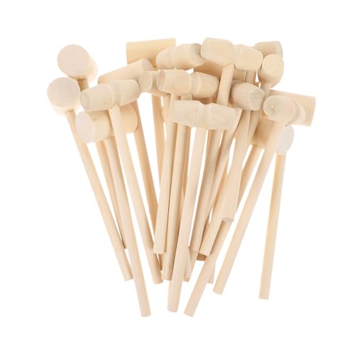 FIXOSHEE 20 Stück Teiliges Mini Holzhammer Glatte Kanten Geruchlos Robustes Holzspielzeug für Hand Auge koordination für Spiele und Lernaktivitäten Sichere Mallets für Mädchen und Jungen FIXOSHEE 20 Stück Teiliges Mini Holzhammer Glatte Kanten Geruchlos Robustes Holzspielzeug für Hand Auge koordination für Spiele und Lernaktivitäten Sichere Mallets für Mädchen und Jungen von FIXOSHEE