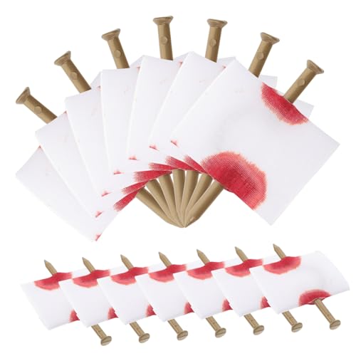 FIXOSHEE 22 Nagel tragen Halloween für Süßes oder Saures Trick Skelett lustig durch Werkzeug gefälschte Nagelstütze Fingerstreich Fingerstütze Halloween-Blutfinger Weiß FIXOSHEE 22 Nagel tragen Halloween für Süßes oder Saures Trick Skelett lustig durch Werkzeug gefälschte Nagelstütze Fingerstreich Fingerstütze Halloween-Blutfinger Weiß von FIXOSHEE