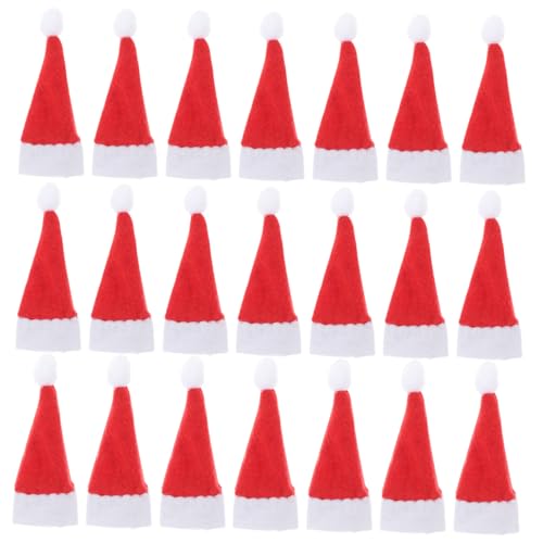 FIXOSHEE 24 Stck. Teiliges Mini Weihnachtsmützen aus Weichem Material DIY Deko Hüte für Lollipops und Festtagsbastelei Kleine Weihnachtliche Wichtelmützen für Party und Weihnachtsdeko FIXOSHEE 24 Stck. Teiliges Mini Weihnachtsmützen aus Weichem Material DIY Deko Hüte für Lollipops und Festtagsbastelei Kleine Weihnachtliche Wichtelmützen für Party und Weihnachtsdeko von FIXOSHEE