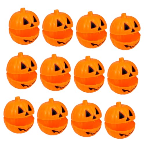 FIXOSHEE 24 Stück Teiliges Mini Kürbis Aufbewahrungsbox Wiederbefüllbar Süßigkeitenbehälter mit Leicht Öffnendem Deckel Kompakt Halloween Party Deko Vielseitig für Snacks und Kleine FIXOSHEE 24 Stück Teiliges Mini Kürbis Aufbewahrungsbox Wiederbefüllbar Süßigkeitenbehälter mit Leicht Öffnendem Deckel Kompakt Halloween Party Deko Vielseitig für Snacks und Kleine von FIXOSHEE