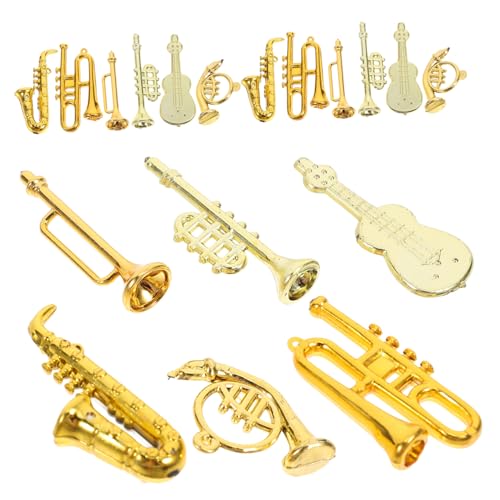 FIXOSHEE 24 Stück Teiliges Miniatur Musikinstrumenten aus Abs Realistische Leichte Weihnachtsdeko zum Aufhängen Vielseitige Mini Ornamente für Theater Party und Festliche Stimmung FIXOSHEE 24 Stück Teiliges Miniatur Musikinstrumenten aus Abs Realistische Leichte Weihnachtsdeko zum Aufhängen Vielseitige Mini Ornamente für Theater Party und Festliche Stimmung von FIXOSHEE