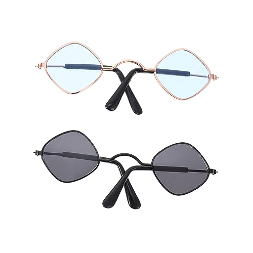FIXOSHEE 2Stücke Stilvolle Hundebrille Farbige Welpengläser für Haustiere UV Schutz und Design für Fotoshootings und Cosplay Events FIXOSHEE 2Stücke Stilvolle Hundebrille Farbige Welpengläser für Haustiere UV Schutz und Design für Fotoshootings und Cosplay Events von FIXOSHEE