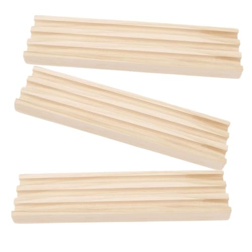 FIXOSHEE 3 Stück Teiliges Domino Holz Rack aus Natürlichem Kiefernholz mit Rutschfesten Pads Stabiles Domino und Kartenhalter für Mexican Train und Tischspiele Langlebig und Vielseitig FIXOSHEE 3 Stück Teiliges Domino Holz Rack aus Natürlichem Kiefernholz mit Rutschfesten Pads Stabiles Domino und Kartenhalter für Mexican Train und Tischspiele Langlebig und Vielseitig von FIXOSHEE