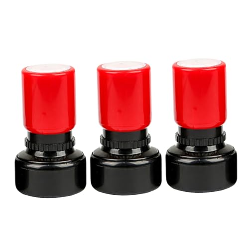FIXOSHEE 3 Stück Teiliges Lernstempel Uhrzeit Erkennen Präzise Uhr Stempel Für Unterricht Kreatives DIY Stempelspielzeug Für Jungen Mädchen von FIXOSHEE