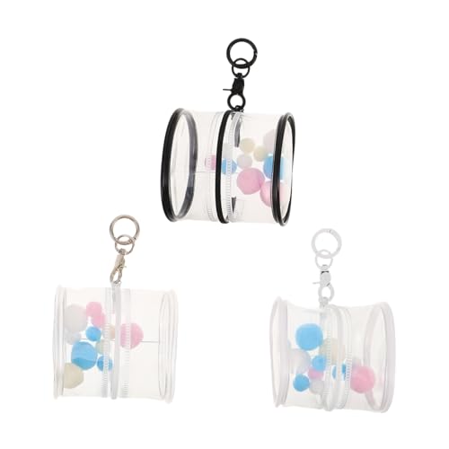 FIXOSHEE 3 Stück Teiliges Transparentes PVC Hänge Display für Figuren Tragbarer Aufbewahrungsbeutel mit Schlüsselanhänger und Plüschbällen Kompakt Leicht für Puppen und Spielzeugsammlung FIXOSHEE 3 Stück Teiliges Transparentes PVC Hänge Display für Figuren Tragbarer Aufbewahrungsbeutel mit Schlüsselanhänger und Plüschbällen Kompakt Leicht für Puppen und Spielzeugsammlung von FIXOSHEE