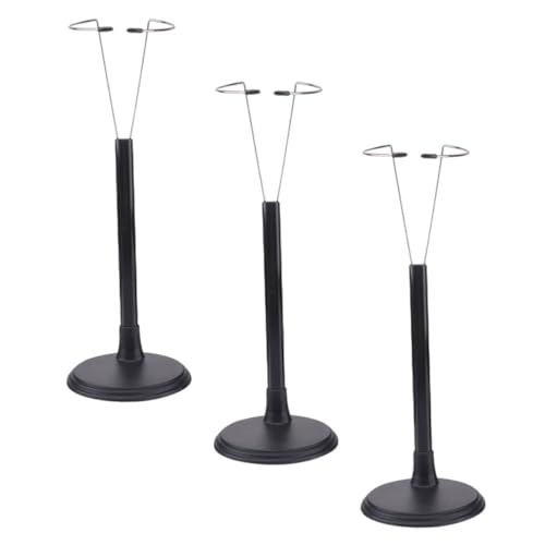 FIXOSHEE 3 Stück Verstellbare Puppenständer mit Runder Stabiler Basis Stabile Stützgestelle für Kleine Figuren und Modellpuppen Praktisches Display Zubehör für Puppen FIXOSHEE 3 Stück Verstellbare Puppenständer mit Runder Stabiler Basis Stabile Stützgestelle für Kleine Figuren und Modellpuppen Praktisches Display Zubehör für Puppen von FIXOSHEE